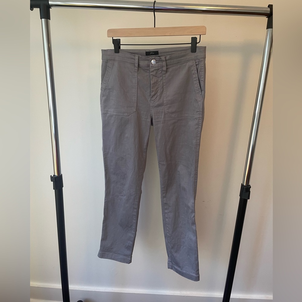 J Crew Gray Casual Pants - Size 28 - Cropped